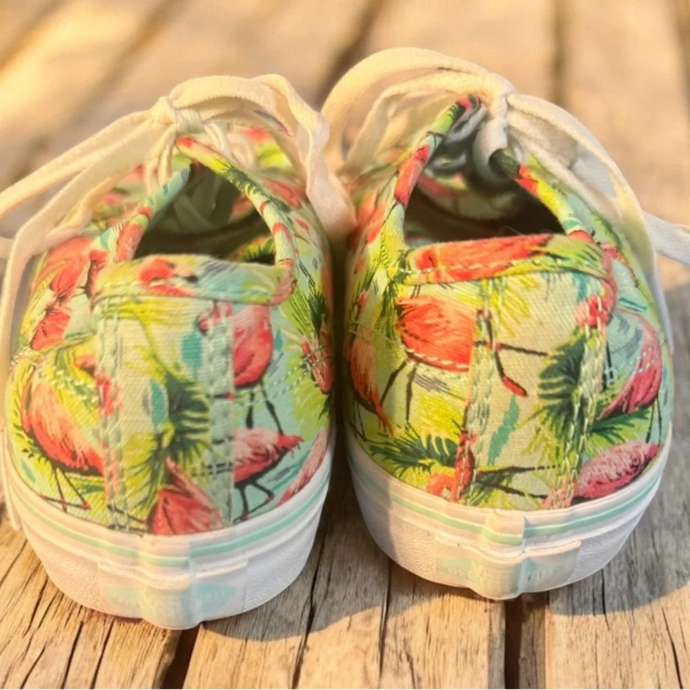 Vans Ultracush Shoes Pink Flamingo Womens Size 6 Low Top Lace Up Skateboard NEW